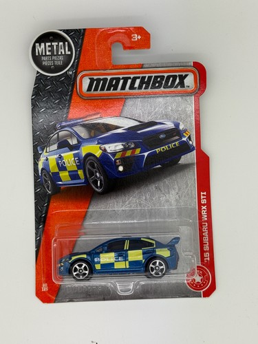 Matchbox subaru wrx sti - '15,