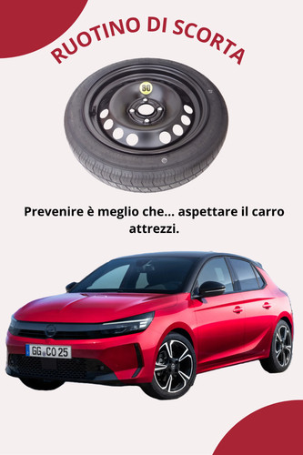 Ruotino scorta per - di, 15"