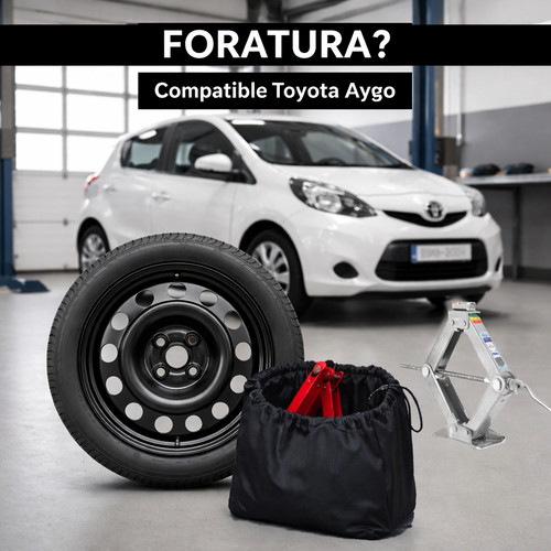 Ruotino scorta toyota aygo - scorta,